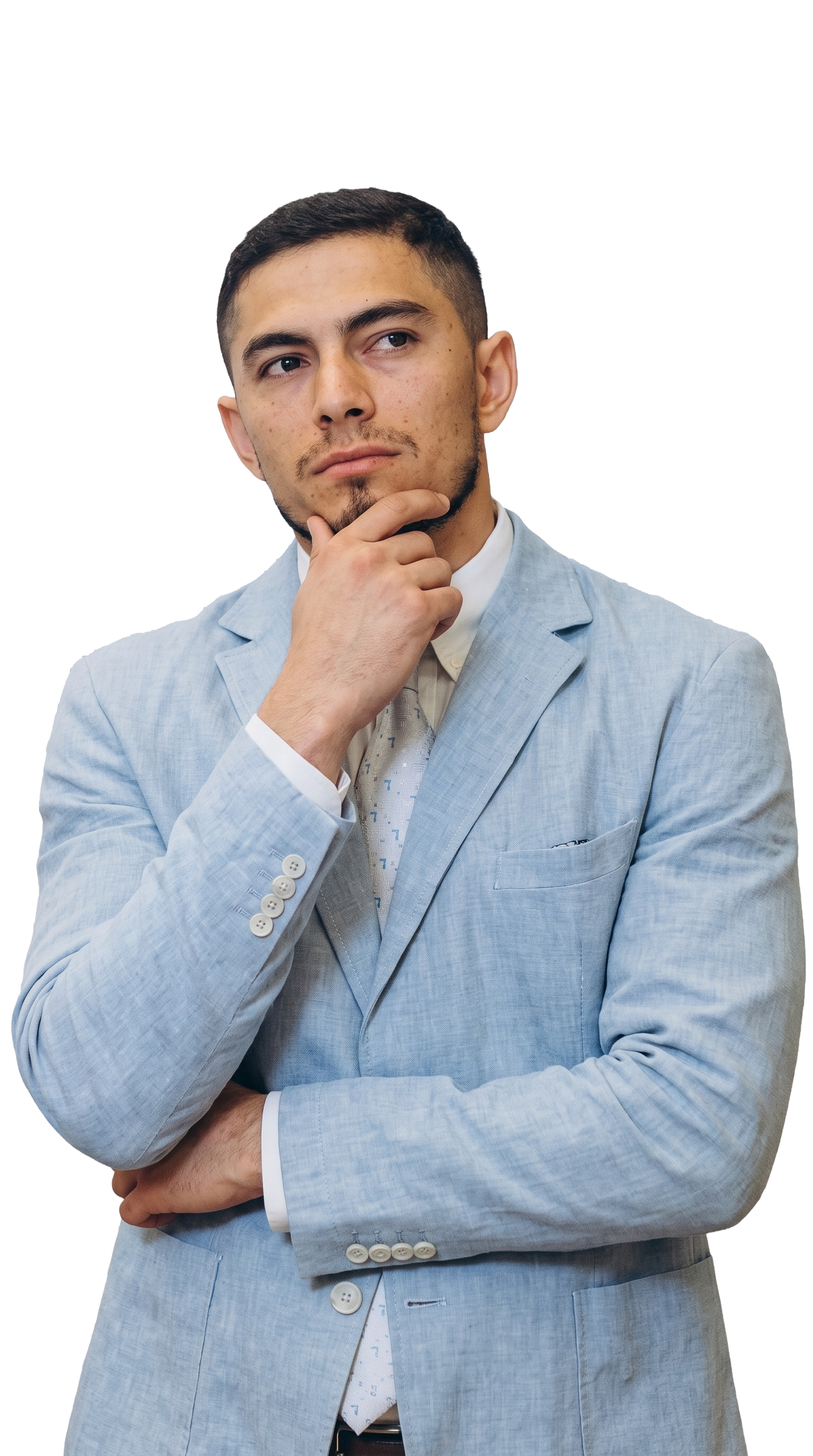 Haydar Zeynalov considering a student's progress